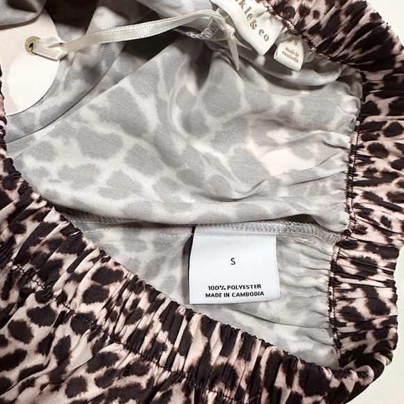 Van Winkle & Co. Cheetah Print Sleep Short - Picture 7 of 7